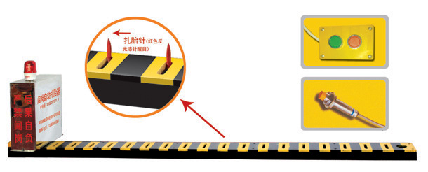 贵阳乌当区V3嵌入式闯岗自动扎胎器/阻车器